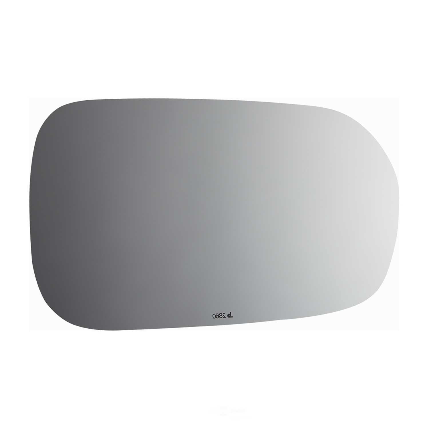 Burco Side View Mirror Replacement Glass - Clear Glass - 2860