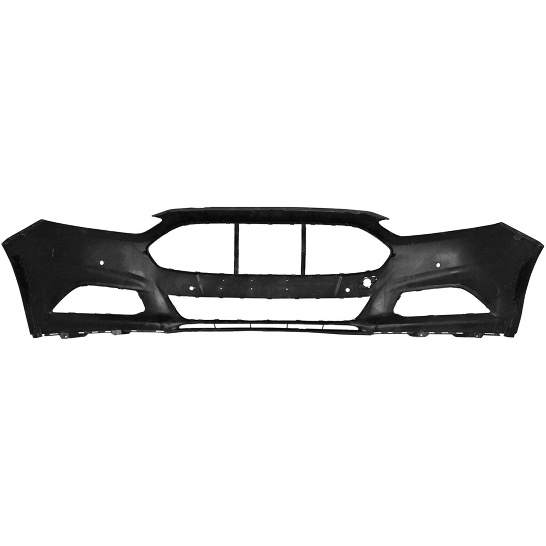 Front Bumper Cover Fit for 2013 2014 2015 2016 Ford Fusion with Park Assist Sensor Holes