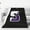 Black, variant on University A of Scranton Logo Fleece Blanket, Very Soft Microfiber Flannel Blanket for Couch Warm and Cozy for All Seasons