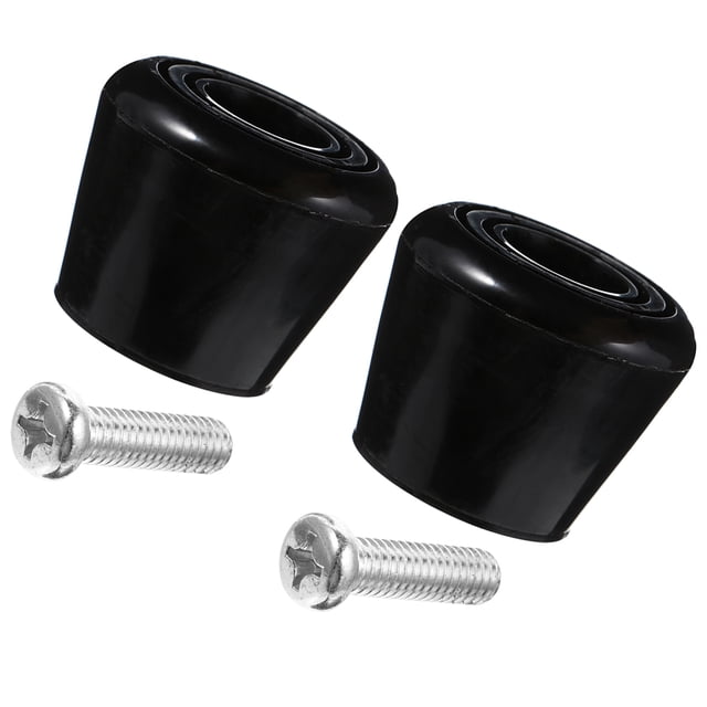 unbranded 1Jgo Kit De Para Negro Duradero Con Tope De Punta Ajustable Y Antideslizante