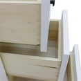 thumbnail image 4 of Plantation 36" Single Solid Wood Vanity with Left Doors in Glacier Ash, 4 of 6