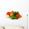 thumbnail image 1 of Vegetables Wall Mural by Wallmonkeys Peel and Stick Graphic (18 in W x 10 in H) WM89035, 1 of 4