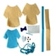 thumbnail image 5 of Kit de costura DIY, juguetes de actividades, suministros de artesanía de costura precortados ligeros para regalos de fiesta de guardería para niños Ropa, 5 of 8