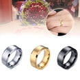 thumbnail image 3 of Tungsten Carbide Men's Rings Wedding Engagement Rings Jewelry Hot B9 New Z5 R E2 C2A3, 3 of 9