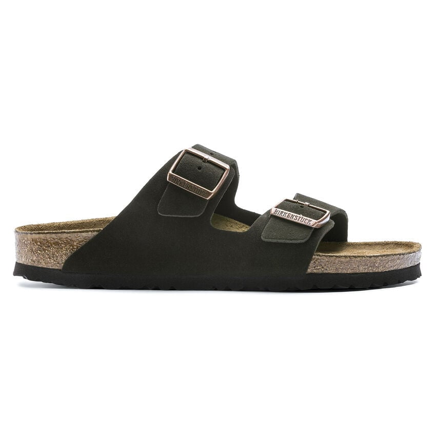 Birkenstock Arizona Soft Footbed Mocha Suede Regular Width - EU Size 37 / Women's US Size 6-6.5