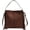Coffee, variant on Slouchy Crossbody Bags Women Suede Satchels Underarm Shoulder Bag Purse Top-handle Travel Tote Handbag