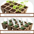 thumbnail image 2 of Shisuyan Gardening Accessories PVC 40Labels Transplantable Without Damage 11.8X4.5X2In, 2 of 9