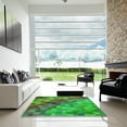 thumbnail image 6 of Ahgly Company Indoor Rectangle Patterned Seaweed Green Area Rugs, 7' x 10', 6 of 6