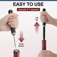 thumbnail image 2 of 2pcs Upgrade Pocket Air Pump Wine Bottle Opener Safety Portable, 2 of 5
