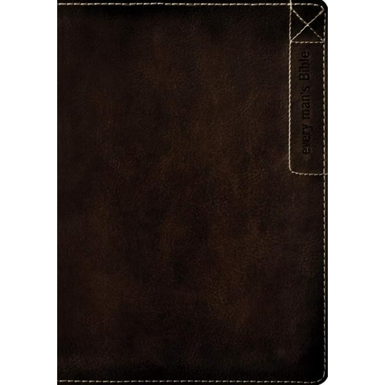 Every Man's Bible Niv, Large Print, Deluxe Explorer Edition