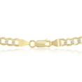 thumbnail image 2 of iJewelry2 Gold Plated Sterling Silver 5mm Cuban Diamond Cut Chain Necklace 20'', 2 of 2