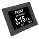 thumbnail image 5 of Reloj Digital Reloj Calendario Demencia Set de Reloj Digital de Día con Pantalla Grande de 7 pulgadas y 12 Modos de Alarma para Personas con Visión Reducida Extra Grande, 5 of 8