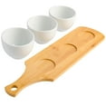 thumbnail image 5 of Gibson Home Gracious Dining 3 Piece Tidbit Bowl Set with Bamboo Tray, 5 of 5