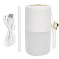 thumbnail image 1 of Humidificador de aire de 300 ml, pulverizador, luz nocturna, enchufe USB, humidificador para el hogar, color blanco, 1 of 8