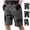 Style2-Green mens shorts, variant on Mceream Cargo Pants for Men Relaxed Fit Loose Fit Casual Shorts Drawstring Elastic Waist Outdoor Hiking Shorts with Multi Pockets High Rise Workout Gym Running Shorts Beige M