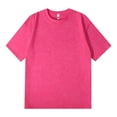 thumbnail image 4 of WIZUTIZ Men's Short Sleeve T-Shirt Solid Color Crew Neck Quick-Dry Sports Top Cotton Blend Breathable Lightweight for Running Gym Daily Casual Wear Mens Fashion, 4 of 4
