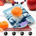 thumbnail image 5 of Polar Bear Sea Iceberg Food Scale Digital Kitchen Scale Waterproof Tempered Glass Tare Function 11 lb for Baking Cooking Meal Prep, 5 of 7