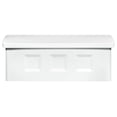 thumbnail image 5 of Werqueid Wayland Galvanized Steel Wall Mount Mailbox, 2689W-10, White, Small Capacity, 5 of 8