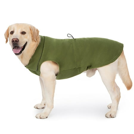Pet Dog Clothes Fall and Winter Coat，Adjustable Chest Sleeveless Polo Collar T-Shirt Vest for Small Medium and Large Dog，Little Cat Vest Coat