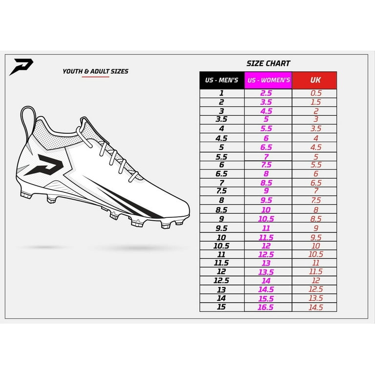 Phenom Elite 'The Joker' American Football Cleats - Velocity