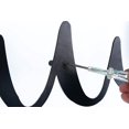 thumbnail image 4 of Colgador de pared YONGSHENG de acero inoxidable negro, 4 of 5