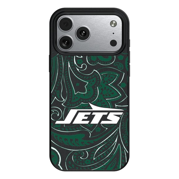 Keyscaper New York Jets Paisley iPhone Magnetic Bump Case