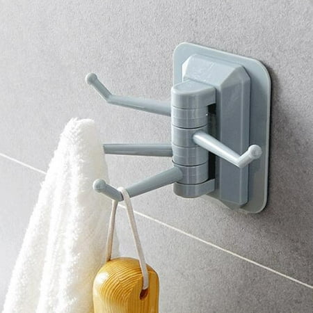 

knqrhpse wall decor Sticky Hook Household Strong Punch-free Hook Creative Multifunctional Hook Rack Wall Sticker Hook peel and stick wallpaper