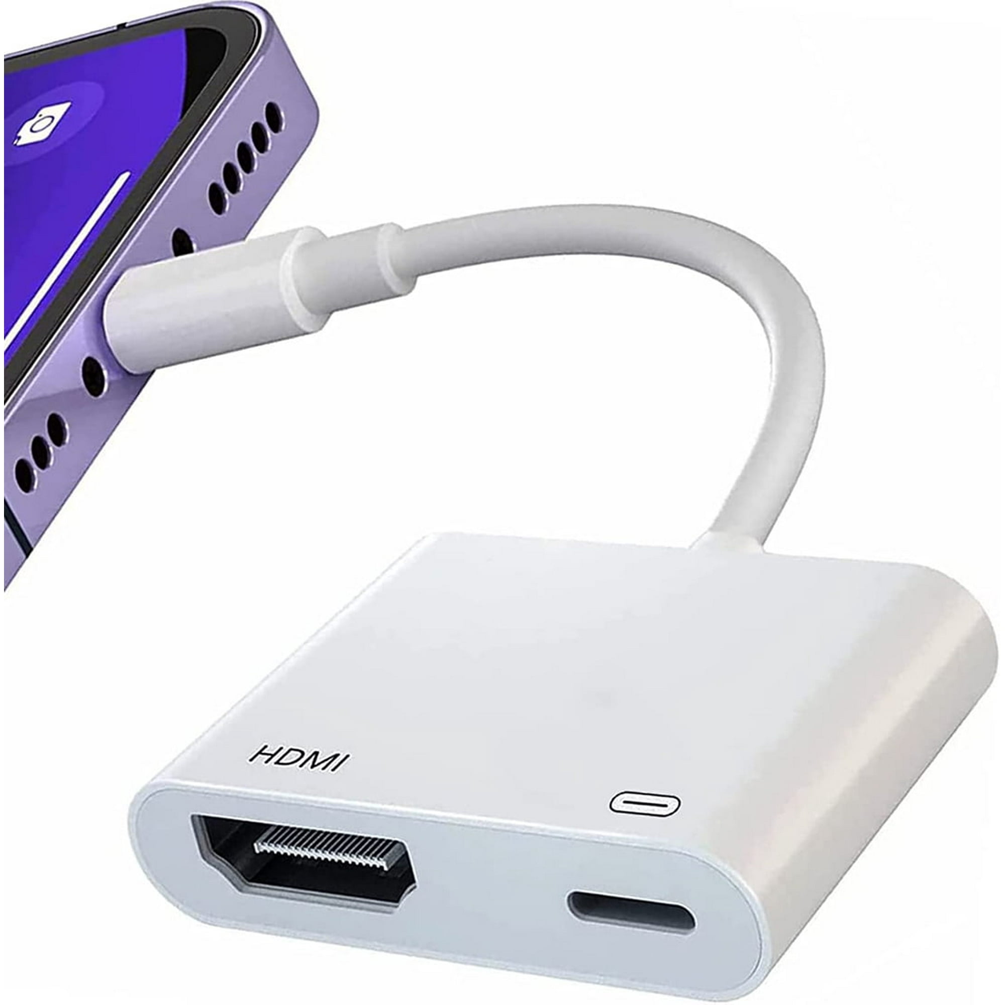 IPhone Lightning To HDMI Digital AV Adapter, 1080P Video & Audio Sync