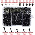 thumbnail image 5 of 195-Piece Motorcycle Fairing Bolt Screw Nut Kit, Bodywork Screws, Universal Fit Black Hardware Set, 5 of 5