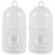 thumbnail image 1 of 2 bebederos lavables para palomas, dispensador de agua para pájaros, bebedero elegante para pájaros, color blanco, 1 of 4