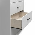 Mainstays Classic 5 Drawer Dresser, Gray