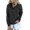 Black, variant on Hoodie for Women Hooded Long Drawstring Pocket for Womens Sleeve Down Hoodies Neck Sweatshirts Pullover Sweatshirts for Women Loose Fit Black Hoodie, Size XXL