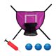 thumbnail image 1 of Accesorio de aro de baloncesto para trampolín, portería de baloncesto blanda para entrenamiento infantil Baloncesto azul, 1 of 8