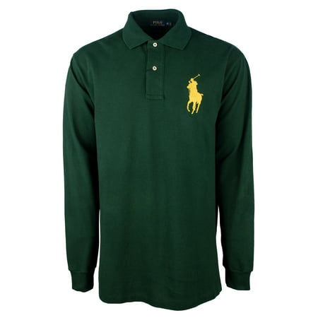 Polo Ralph Lauren Men's Big & Tall Big Pony Long Sleeve Shirt - Walmart.com
