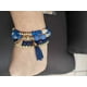 thumbnail image 3 of Set de 4 pulseras elasticas Maria Almudena color azul cielo varios modelos, 3 of 5