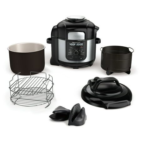 Ninja Foodi 8qt 9-in-1 Deluxe XL Digital Multi Cooker with Air Fryer - Stainless Steel/Black