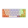thumbnail image 1 of CHUANK Mechanical Keyboard Wired Compact PC Keyboard Mechanical Gaming Keyboard 61 Keys for Computer/Laptop, 1 of 4