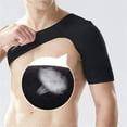 thumbnail image 3 of Shoulder Brace Strap Protection Adjustable Pressure Stable Sports Shoulder Protector Shoulder Supports (Color : Black, Size : Right Shoulder), 3 of 5