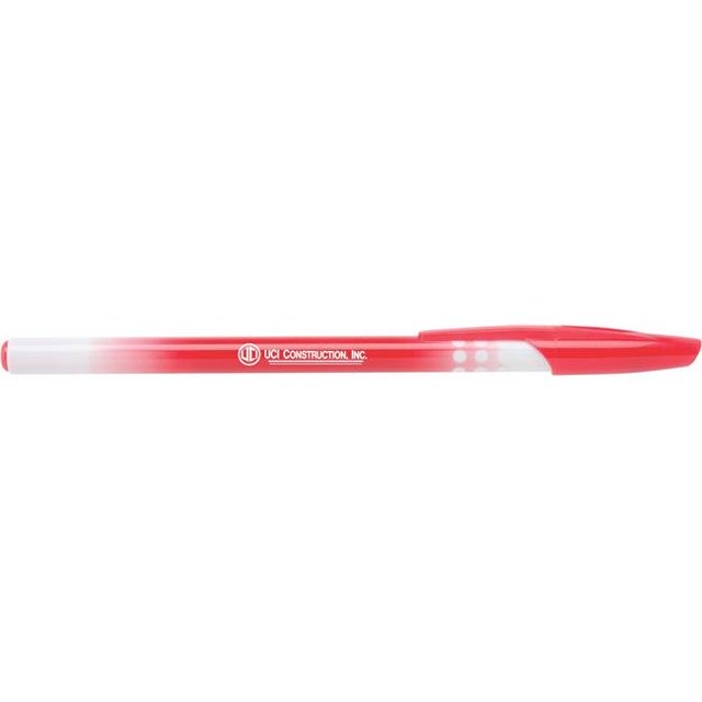 Hub Pen 335RED-BLK MaxGlide Bâton Stylo Rouge - Encre Noire - Lot de 500