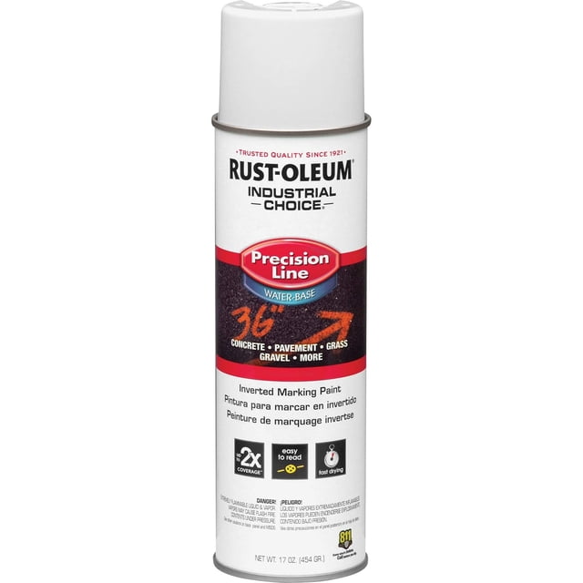 Pintura en aerosol Rust-Oleum 203039 Precision Line White 483 ml