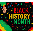 thumbnail image 4 of Vibrant Colorful Black History Month Banner with Hand and Star Elements Backdrop Decorations for Community Events Cultural Celebrations Educational Gatherings Party Decor and Photography Props, 4 of 8