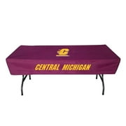 Rivalry RV152-4600 6 ft. Central Michigan Table Cover