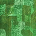 thumbnail image 1 of Ahgly Company Indoor Square Patchwork Green Transitional Area Rugs, 8' Square, 1 of 1