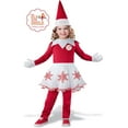 thumbnail image 3 of The Elf on the Shelf Girl's Fancy-Dress Costume for Toddler, S, 3 of 3