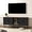 55in-Black, variant on HLR Mid Century Modern 63" TV Stand for 70 inch TV with Storage, Entertainment Center for Living Room, Walnut