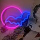 thumbnail image 2 of Ghost Neon Signs Specter LED Lights Sign Gamer Room Retro Arcade Decor USB/Switch Ghost Neon Kids Lights, 2 of 5