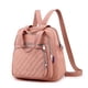 thumbnail image 4 of Mochila de mujer con carga USB para teléfono móvil, mochila de hombro multiusos para mujer, bolso de viaje, 4 of 6