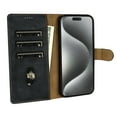 thumbnail image 3 of Allytechgroup Compatible with iPhone XS Max Wallet Case, PU Leather Flip Case with Card Holders RFID Blocking Shockproof Protective Phone Cover for Women Men, Black, 3 of 7