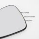 thumbnail image 4 of Reemplazo de vidrio de espejo retrovisor izquierdo del conductor, vidrio blanco no calefaccionado con respaldo, adecuado para Dacia Sandero, 4 of 6