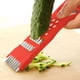 thumbnail image 5 of Carrot Grater Vegetable Cutter | Multifunctional Peeler & Fruit Planer | Stainless Steel Blade & Plastic Handle | Home Kitchen Tool | 1 Piece | 15cm x 5cm | Mixed Color, 5 of 6